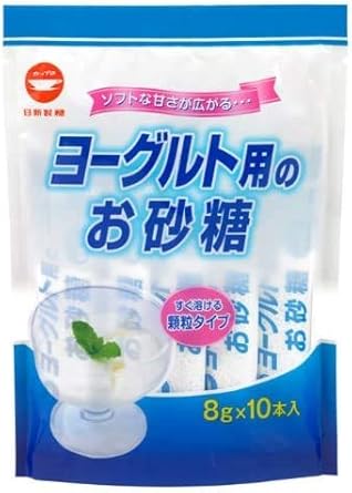 Amazon ヨーグルト用のお砂糖 8g 10本 5袋セット カップ印マーケット 砂糖 甘味料 通販