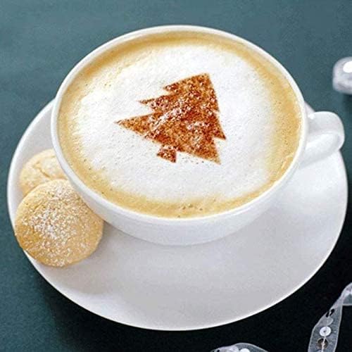 Miniatura 3 de 16 plantillas de arte con leche de espuma para herramientas de decoración de café con leche capuchino