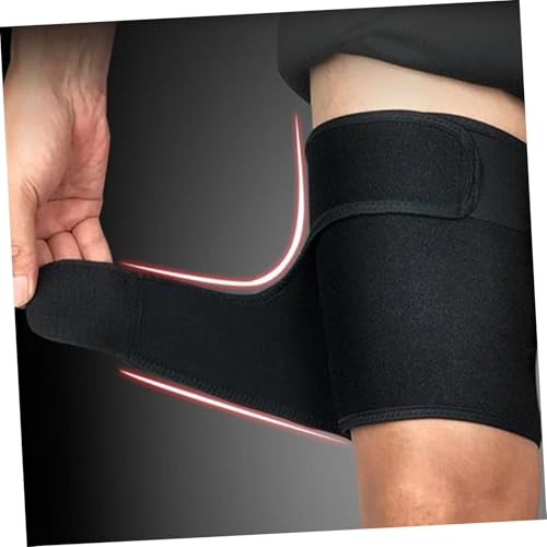 Faja para muslo ajustable ORFOFE compresora negra miniatura 5
