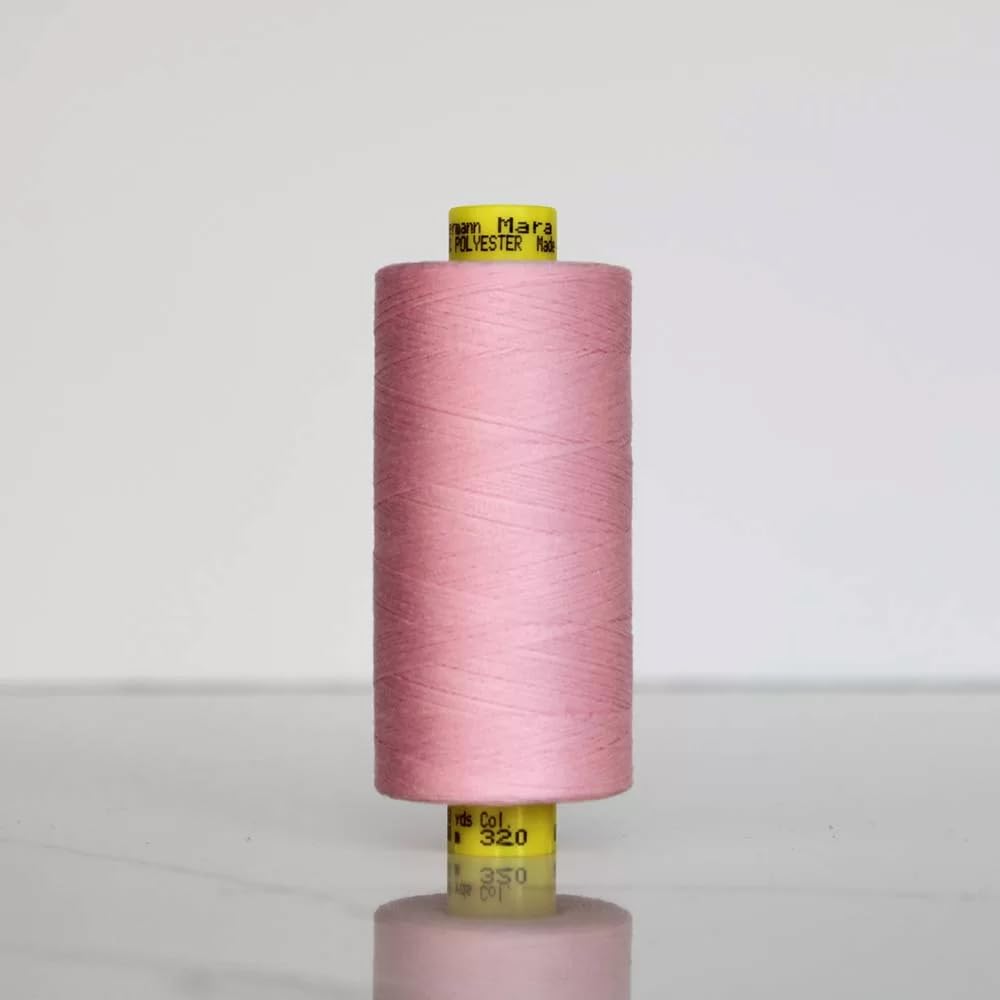Gutermann Mara 120 All-Purpose Polyester Sewing Thread – 1000m Spool, UV Resistant, Silky Shine, Tear & Abrasion Resistant – Perfect for Sewing Machines or Hand Sewing/Colour-320