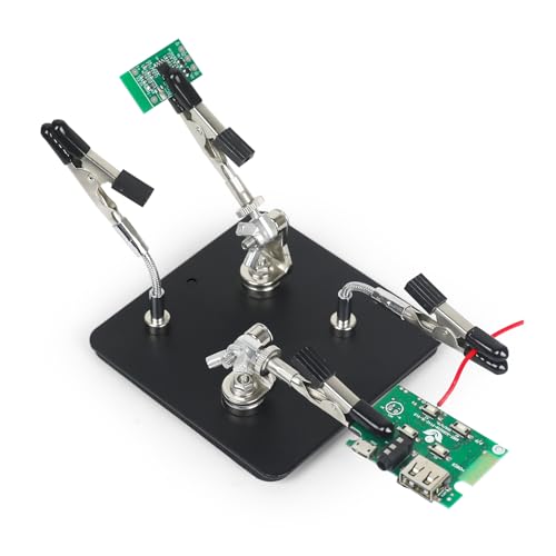 Station de soudure Helping Hands pour stabiliser vos petits projets de bricolage et PCB