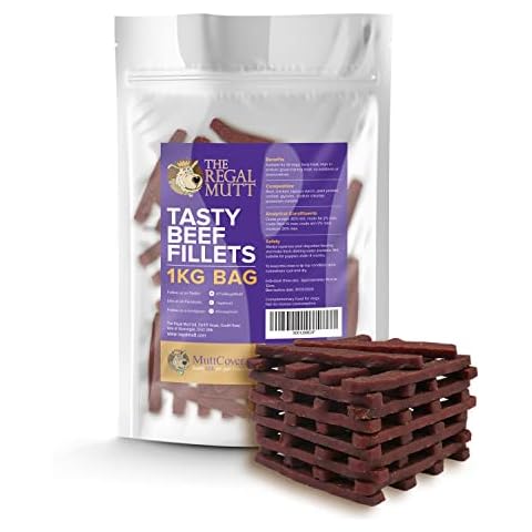 The Regal Mutt - Tasty Beef Fillets - 1kg Bag Cover