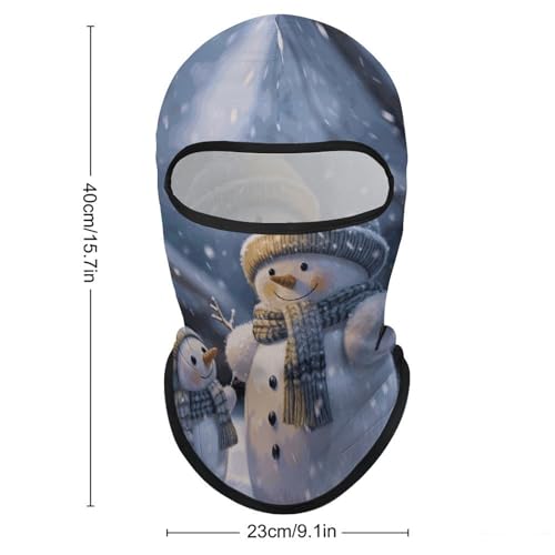 Balaclava Ski Mask Balaclava Mascarilla Facial Cubreboca Completo Protección Solar Capucha Invierno Snowman Verano Refrigerante Gargantilla para Ciclismo Balaclavas Protector UV para Hombres y Mujeres miniatura 2