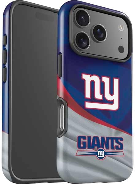 Skinit Impact Phone Case Compatible with iPhone 17 Pro Max - Officially Licensed NFL New York Giants Design