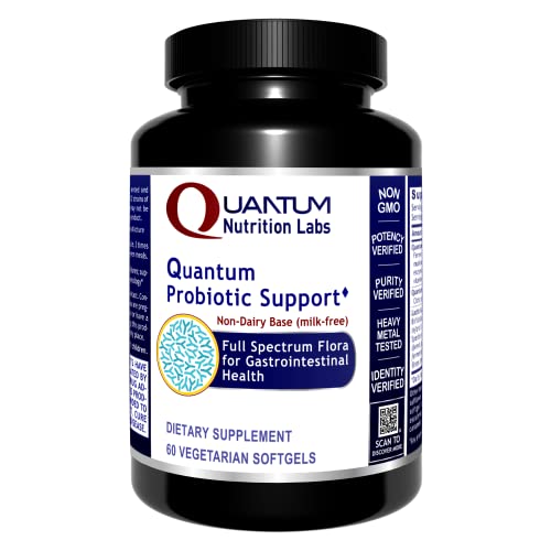 Probiotic Support, Quantum, Full-Spectrum Flora for Gastrointestinal Health, Dietary Supplement, 60 Vegetarian Softgels