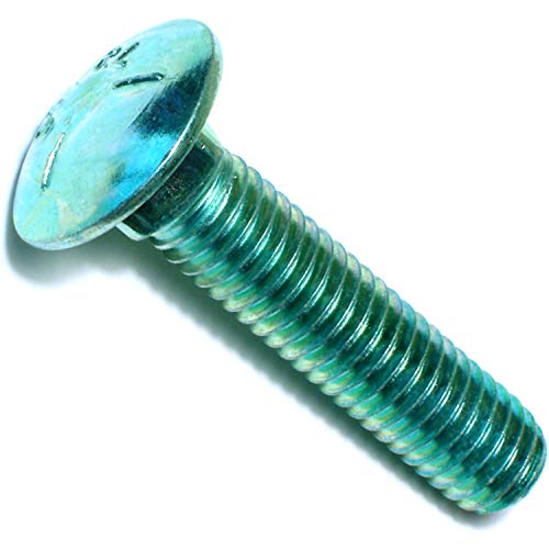 Image of Hard-to-Find Fastener 014973367732 Grade 5 Carriage Bolts, 7 /16-14 x 2-Inch, 50-Piece