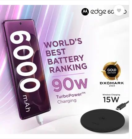 Image of Motorola Edge 60 Pro (Pantone Sparkling Grape, 512 GB) (16 GB RAM)