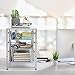 Bextsware Auledio Stackable Mesh Cabinet Basket Organizer with 3 Tier Wire Grid Sliding Drawer, Multi-Function Storage Organizer for Kitchen Counter, Desktop, Under Sink,Silver