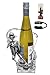 Fabulous Fisherman Wine Bottle Holder Presenter Plus a Wine Foil Cutter and a Wine Vacuum Stopper