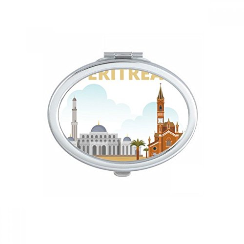 Miroir compact et petit miroir main multicolore au design Érythrée - 2