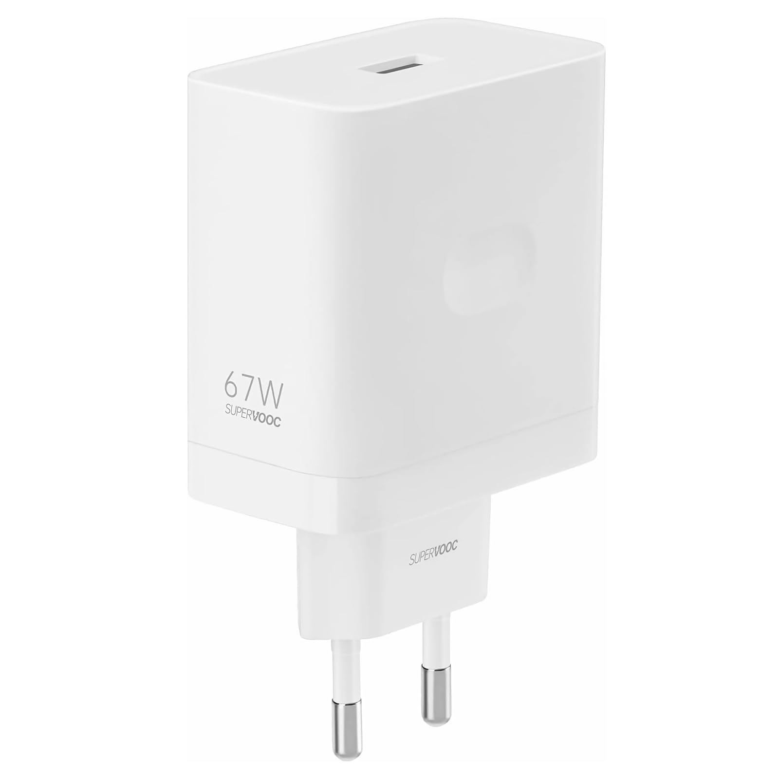 Adattatore di alimentazione realme SUPERVOOC 67W chager for realme 12 Pro+, 12 pro, 12+ 5G, 14 pro, 12x 5G, 12 5G, C75, C65, C67, C53, Note 60, Note 50, Porta USB di tipo A, Senza Cavo, Bianco