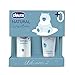 CHICCO Set Cosmetico Natural Sensation con Crema Viso da 50 ml e Olio Massaggio da 100 ml, Idea regalo immagine