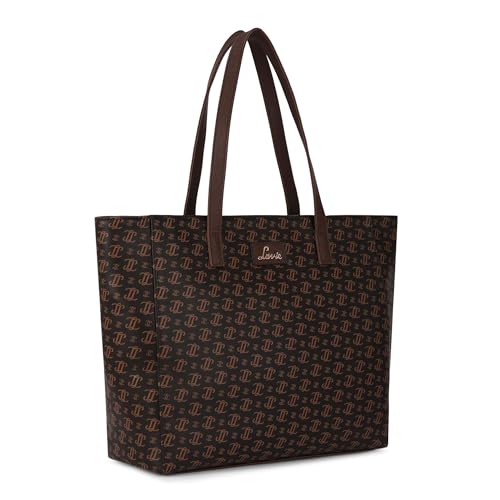 Image of Lavie Women's Miranda Monogram LL Print Tote Bag | Ladies Purse Handbag