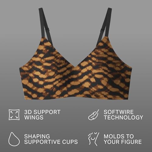 Image of EBY Women's Seamless Relief Bra with Adjustable Straps