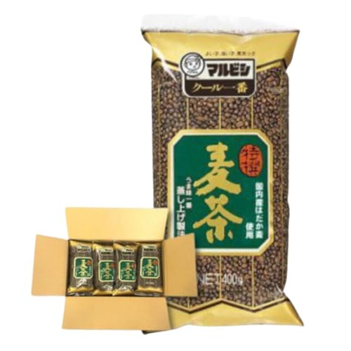 国産クール麦 丸粒麦茶 400g×20袋セット