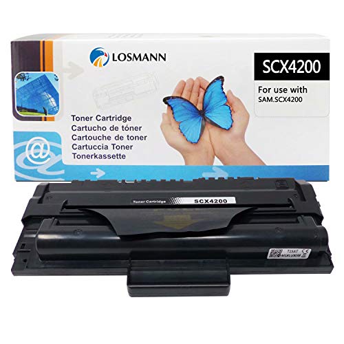 {Impresoras Laser Samsung Impresoras LOSMANN 1 tóner compatible con impresoras láser Samsung SCX-D4200A/ELS para Samsung SCX-4200 SCX-4200D3 SCX-4200F...