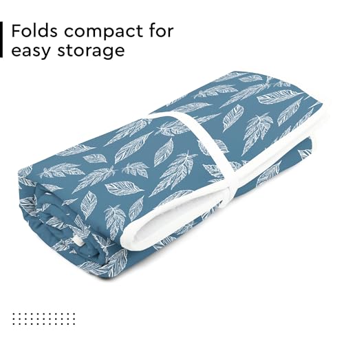 Image of Encasa XO Ironing Mat for Table Top, Heat Resistant Pad, Large, 48 inchx28 inch