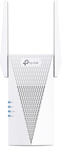 Miniatura 3 de TP-Link Extensor de alcance WiFi 6 AX3000 Elección del editor de PCMag Repetidor inalámbrico de doble banda con puerto Ethernet Hasta 2400
