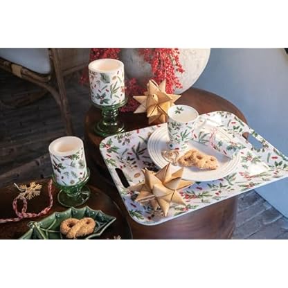 Ambiente Geschirrtuch Küchentuch Geschirrhandtuch 50x70cm 100% Baumwolle Winter Greenery Winter Weihnachten Advent Zweige und Beeren – Bild 3
