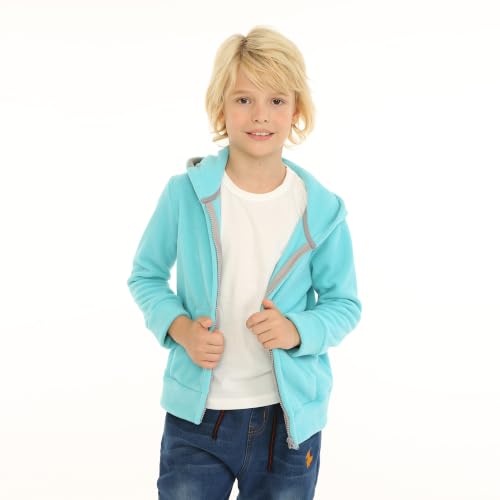 Image of Mud Kingdom Fleece Hoodies Jacket for Boys Girls Full Zipper Long Sleeve Happy Halloween