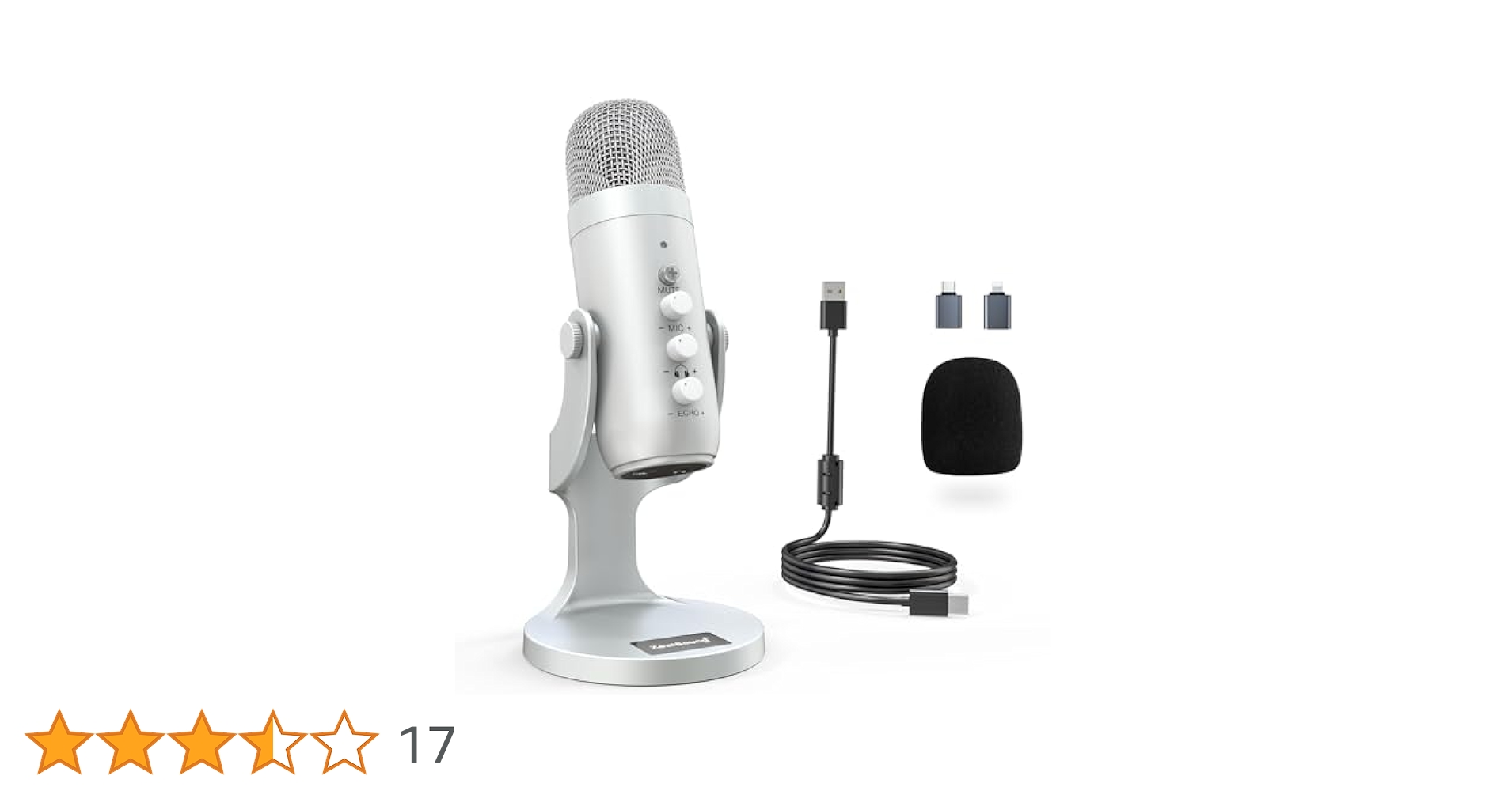 ASMR 配信セット Qoo10] ZealSound ASMRマイク 配信