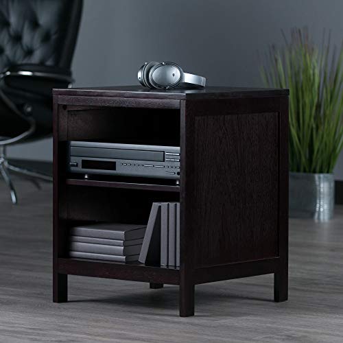 Winsome Haley Shelf, Espresso #TOP1