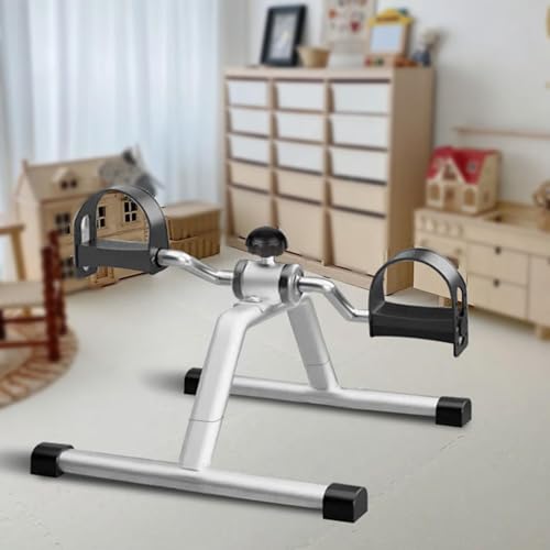SNAPPSY Mini Fitness Bike Sitting Down Cardio Step Machine for Home Exercise Seniors