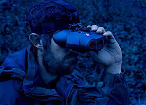 Nightfox Swift Night Vision Goggles | Head Mounted | Wide Viewing Angle, 1X Magnification | Close Quarters Tactical Goggles | Usb Rechargeable | Digital Infrared Night Vision Binoculars For Adults #TOP7