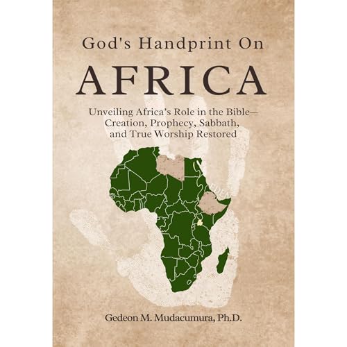 GOD’S HANDPRINT ON AFRICA Audiolibro Por Gedeon Mudacumura arte de portada