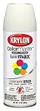 Krylon K05355507 ColorMaster Paint + Primer, Gloss, Dover White, 12 oz.