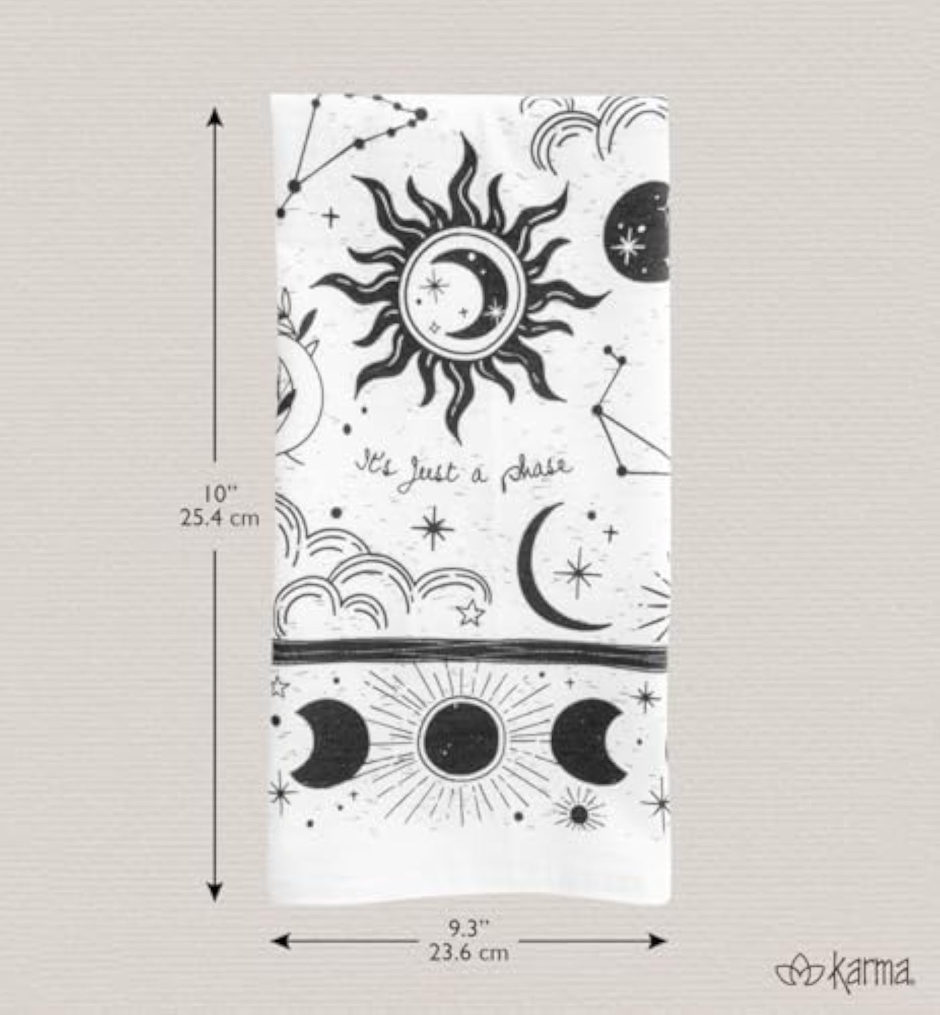 Boho Decorative Kitchen Towels, Absorbent Cotton Dish Towels