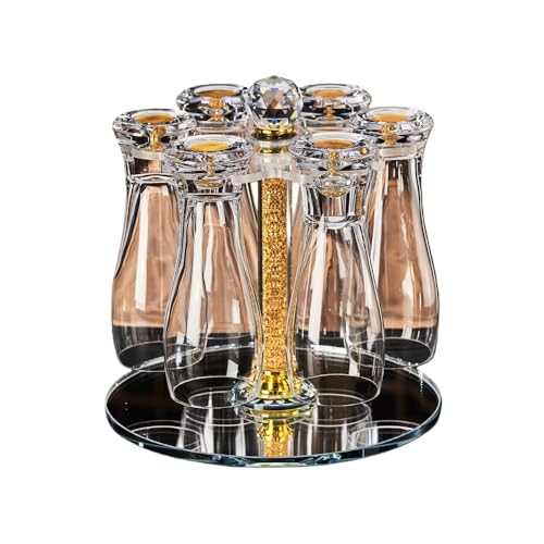 �����r�[���W���b�L ��e�ʃK���X �ƒ�p ���ݕ� �W���[�X�ɓK���Ă��܂�a (330ml x 6 + ��]�N���X�^���K���X�z���_�[,����)