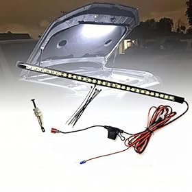 GreceYou Under Hood LED Light Kit, Waterproof 12V Car LED Li...
