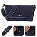 Imagen de HAPINARY Bolso Bandolera Vaquero Azul Lona Bolsos de Hombro Vaqueros Denim Mensajero Retro para Mujer Universidad Trabajo Viajes