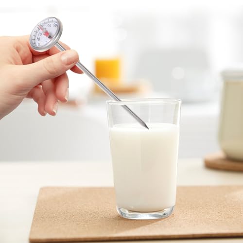 OKUMEYR Digital Kitchen Thermometer for Food and Milk with Stainless Steel and Plastic Construction, Accurate Temperature Measurement and Reliable Long-time Use, for Cooking, BBQ, and Milk - Image 9