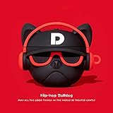 対応Airpodsの保護ケース エアポッド プロ カバー 保護ケース 耐衝撃 紛失防止 適用防塵 人気ケース 無地 シンプル ヒップホップミュージック ブルドッグ