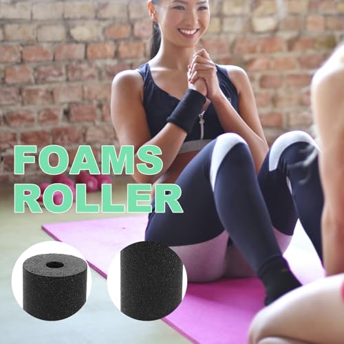 Rodillo de Yoga DOITOOL Ligero para Relajación Muscular y Masaje de Tejidos Profundos, Rodillo de Espuma EPP de Alta Densidad Portátil para Práctica de Yoga y Entrenamiento en Casa miniatura 6