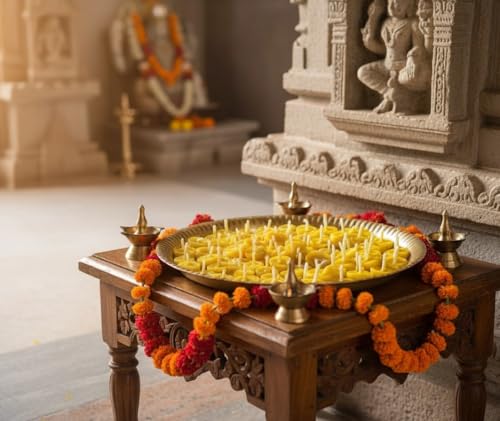 Ghee wicks KULIA authentiques pour accessoires de Puja - 5