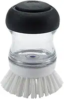 Escova Redonda para Limpeza com Dispenser OXO