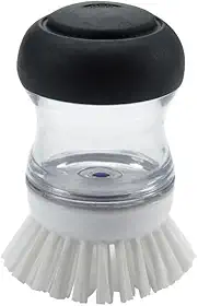 Escova Redonda para Limpeza com Dispenser OXO