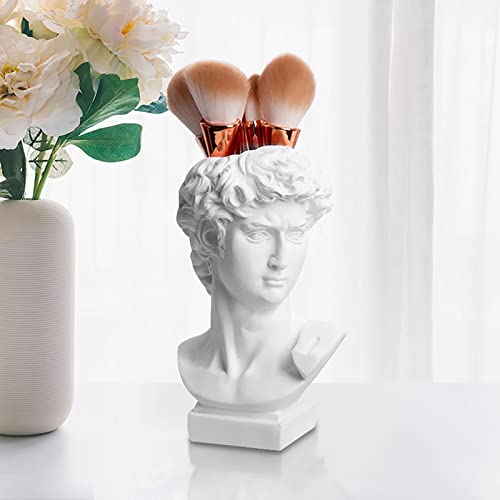 Vaso de flores da estátua de - Estilo Romano Estátua Plantador Pincéis de Maquiagem Container Pen Ho