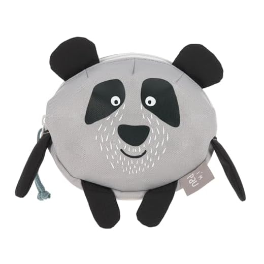 LÄSSIG About Friends Bolsa riñonera para niños a partir de 3 años, 14 cm, Pau Panda
