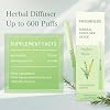 Herbal Diffuser Stick - Non Electric - Plant-Based Lifestyle Tool with Mullein, Thyme & Mint for Lung Cleasing Refreshing Oral Comfort