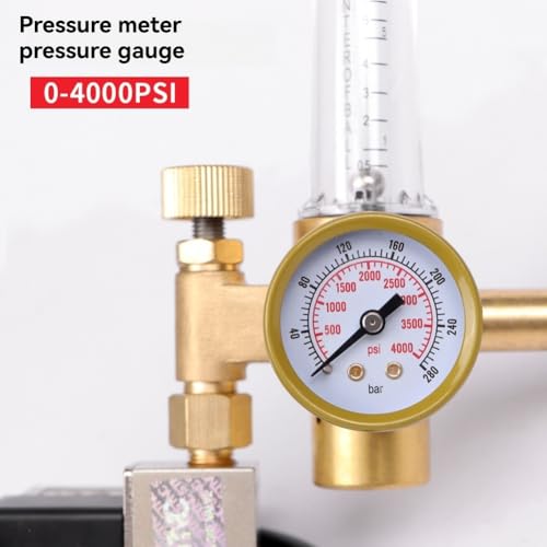 Régulateur de dioxyde de carbone manomètre débitmètre concentration CO2 - 7