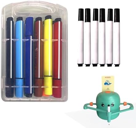 Drawing Robot Pen for Kids – Colorful Replacement Marker Set | Smooth Auto Sketching Machine Pens | Durable Creative Art Accessory for Drawing Robot Toy School Craft Learning Use