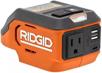 RIDGID 18V 18 Volt Cordless 175-Watt Power Inverter Tool Only