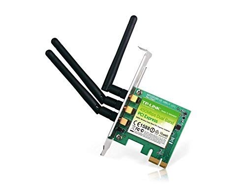 TP-Link TL-WDN4800 Dual Band Wireless N900 PCI Express Adapter, 2.4 GHz 450 Mbps/5 GHz 450 Mbps, Include Low Profile Bracket, IEEE 802.1a/b/g/n, WEP, WPA/WPA2 by TP-Link - Used condition - CA$46.00