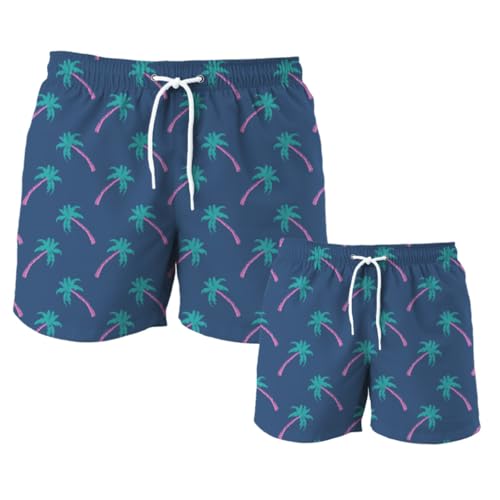 Father Son Matching Swim Trunks, Matching Swim Shorts, Dad Son Matching Swim Trunks