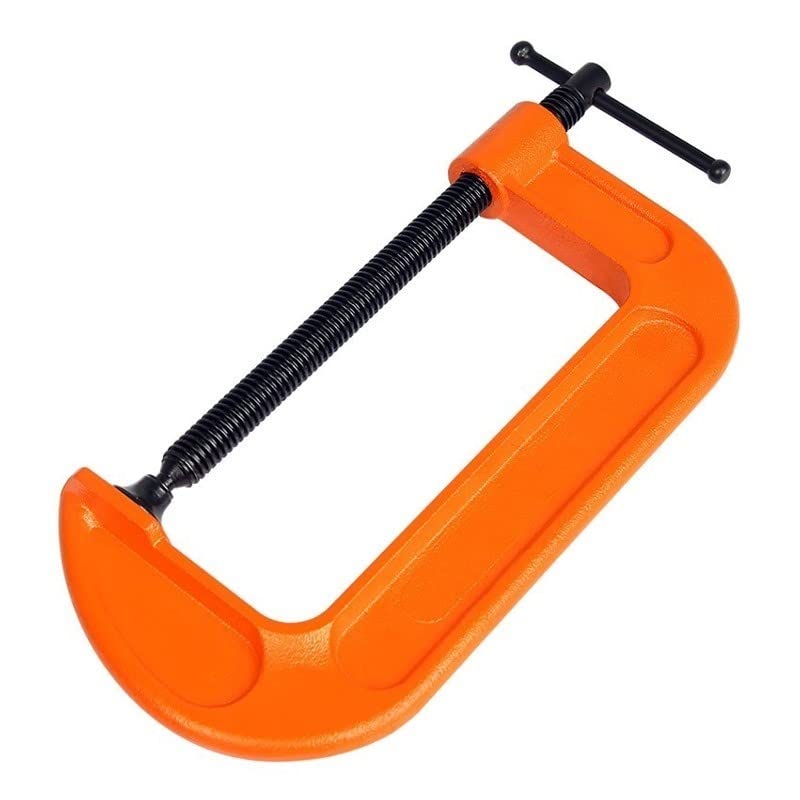 G CLAMP Set Heavy Duty CAST Iron Wood Working Metal Welding C VICE 8" / 10" inch (10 inch Clamp)