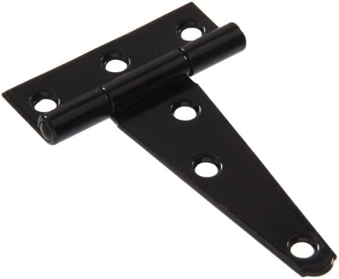 Hardware Essentials 851681 Light T-Hinges Zinc 3" -2 Pack